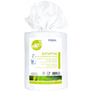 Kuitupyyherulla, nukkaamaton, 50x50 cm